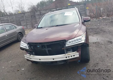 2015 Acura Mdx Advance Pkg W/Entertainment Pkg from USA, damaged, VIN 5FRYD4H89FB032902